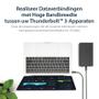 STARTECH StarTech.com 1m Thunderbolt 3 USB C Cable (TBLT3MM1M)