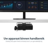 StarTech Thin Client Mount - Mini PC VESA Mount - Adjustable .7 to 2.8" - Under Desk Computer Mount - Mac Mini Monitor Mount (ACCSMNT) monteringskomponent - for tynnklient - svart (ACCSMNT)