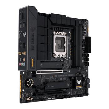 ASUS TUF GAMING B760M-PLUS WIFI - Motherboard - micro ATX - LGA1700 Socket - B760 Chipset - USB 3.2 Gen 1, USB 3.2 Gen 2, USB4, USB-C 3.2 Gen2, USB-C 3.2 Gen 2x2, USB-C 3.2 Gen 1 - 2.5 Gigabit LAN, Wi-Fi (90MB1ET0-M1EAY0)