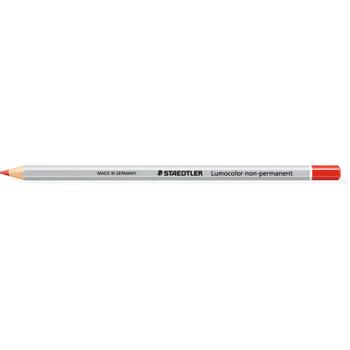 STAEDTLER Lumocolor Non-Permanent Omnichrom Pencil Red (Pack 12) 108-2 (108-2)