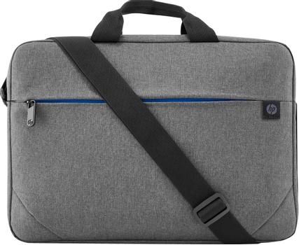 HP P Prelude Top Load - Notebook carrying case - 15.6" - black & grey, blue zipper - for HP 24X G8, 25X G8, ProBook 440 G7, 445 G8, 44X G9, 455 G8, 45X G9, 635, Fortis 14 G9 (1E7D7AA)