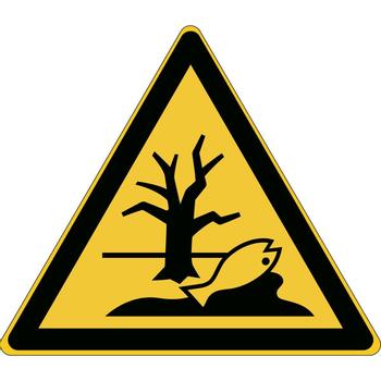 BRADY ISO Safety Sign - Warning (W/W072/NT/PE-TRI50-7)