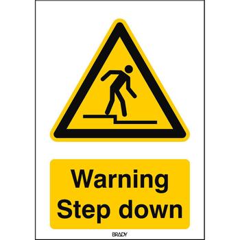BRADY ISO Safety Sign - Warning (W/W070/EN559/PP-210X297-1)