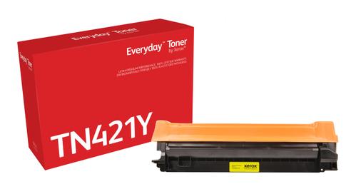 XEROX EVERYDAY YELLOW TONER COMPATIBLE WITH TN-421Y STANDARD SUPL (006R04758)