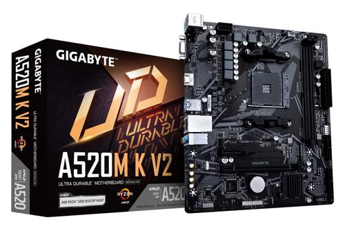 GIGABYTE MB GBT AMD AM4 A520M K V2 1.0 2 (A520M K V2)