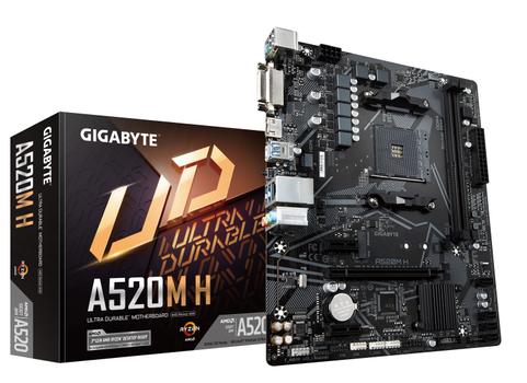 GIGABYTE (Rev. 1.0) Amd A520 Socket (A520M H)