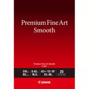 CANON Premium Fine Art Smooth FA-SM2 - Smooth - 16.5 mil - A3 Plus (330.2 x 482.6 mm) - 310 g/m² - 82 lbs - 25 sheet(s) photo paper