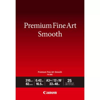 Canon Premium Fine Art Smooth A3+ 25 ark 310 g/m² - FA-SM2 (1711C014)