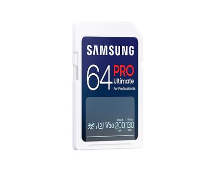 SAMSUNG Memory Card 64 Gb Sdxc Uhs-I (MB-SY64SB/WW)