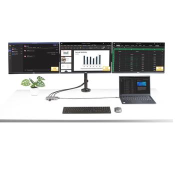 STARTECH USB-C MULTIMONITOR ADAPTER HDMI DP TRIPLE/ DOUBLE DISPLAY DOCK ACCS (117B-USBC-MULTIPORT)