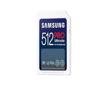 SAMSUNG Memory Card 512 Gb Sdxc Uhs-I (MB-SY512SB/WW)