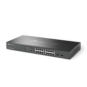 TP-LINK Omada 16-Port 2.5G and 2-Port 10GE SFP+ L2+ Managed Switch with 8-Port PoE+ (SG3218XP-M2)