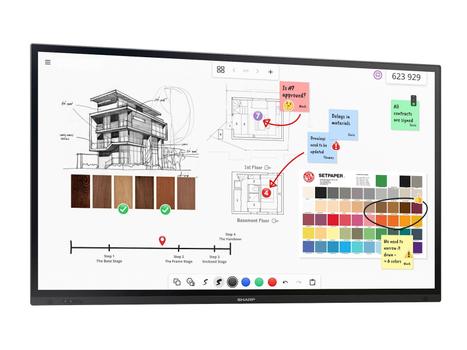 SHARP PN-LA752 | 75"" | 3840x2160 | 500Nits | InGlass Touch | (60005933)
