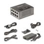 STARTECH 4-Port Multi-Gigabit PoE++ Injector, 5/2.5G Ethernet (NBASE-T),  PoE/ PoE+/ PoE++ (802.3af/ 802.3at/ 802.3bt),  160Watts Power Budget, Wall/DIN Rail Mountable - Unmanaged,  For IP Cameras/ Wirele (AS445C-POE-INJECTOR)