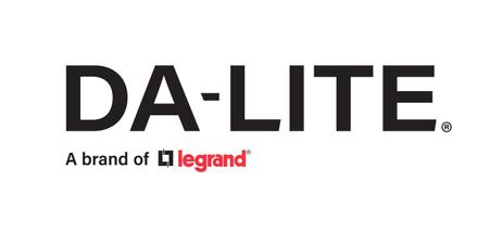 DA-LITE Fast-Fold Deluxe Komplett 161x291 Bak Projisert 0.9 16:9 (88692)