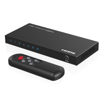 MICROCONNECT 4K@60Hz HDMI Switch 4x1, HDCP  (MC-HDMISWITCH0401-4K)