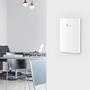 TP-LINK Omada AX1800 Wall-Plate Dual-Band Wi-Fi 6 Access Point, 1x1G Uplink, 3x1G Downlink, 802.3at PoE+ (EAP615-WALL)