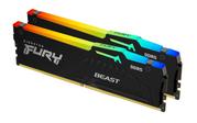 Kingston FURY Beast RGB 64GB 6000MHz DDR5 (2x 32GB) CL36-38-38, AMD EXPO, 1.35V