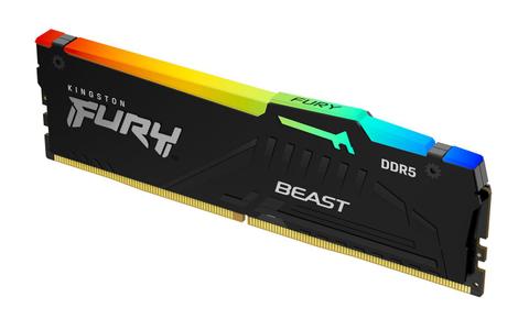 KINGSTON 8GB 6000MT/s DDR5 CL36 DIMM FURY Beast RGB EXPO (KF560C36BBEA-8)