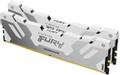 KINGSTON FURY Renegade - DDR5 - kit - 32 GB: 2 x 16 GB - DIMM 288-pin - 6000 MHz / PC5-48000 - CL32 - 1.35 V - unbuffered - on-die ECC - white & silver