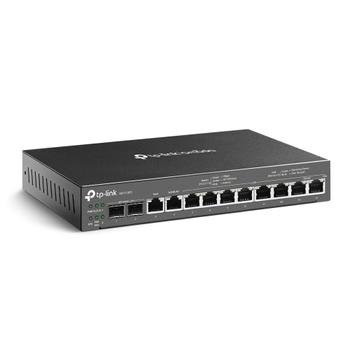 TP-LINK Omada Gigabit VPN Router with PoE+ Ports and Controller Ability
PORT: 2  Gigabit SFP WAN/LAN Port, 1  Gigabit RJ45 WAN Port, 1  Gigabit RJ45 WAN/LAN Ports, 8  Gigabit RJ45 LAN ports
SPEC: 802.3at/ af,   (ER7212PC)