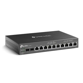 TP-LINK Omada Gigabit VPN Router with PoE+ Ports and Controller Ability PORT: 2x Gigabit SFP WAN/LAN Port,  1x Gigabit RJ45 WAN Port,  1x Gigabit RJ45 WAN/LAN Ports,  8x Gigabit RJ45 LAN ports SPEC: 802.3at/a (ER7212PC)