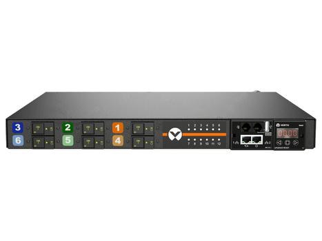 VERTIV GEIST RACK PDU SWITCHED (OUTLET LEVEL) EC 1U INPUT IEC 6 ACCS (GU30203)