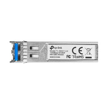 TP-LINK Gigabit SFP module Multi-mode MiniGBIC LC interface Up to 550/275m distance (TL-SM311LM)