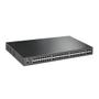TP-LINK JetStream 52-Port Gigabit and 4-Port 10GE SFP+ L2+ Managed Switch with 48-Port PoE+ (TL-SG3452XP)