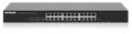 INTELLINET INT Network Switch, 24-Port, 2 SFP Ports, Gigabit (561877)