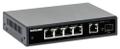 INTELLINET INT 5-Port Gigabit Ethernet PoE+ Switch with SFP Port (561822)