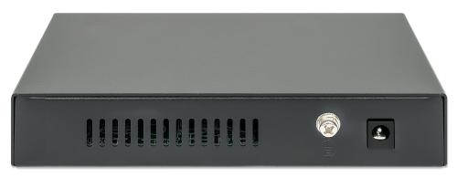 INTELLINET INT 5-Port Gigabit Ethernet PoE+ Switch with SFP Port (561822)