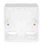 INTELLINET INT bottom case of Wall Plate, White, 80X80X45mm (771894)