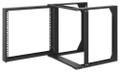 INTELLINET 19" Wall Mount 9U 2-Post Open Frame Network Rack, Flatpa (716185)