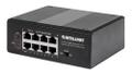 INTELLINET INT 8-Port Gigabit Ethernet PoE+ Industrial Switch with PoE