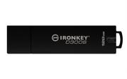 Kingston IronKey D300S - USB-flashstasjon - 128 GB - TAA-samsvar
