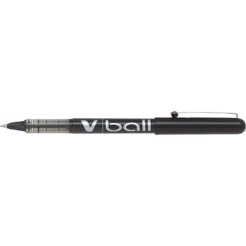PILOT Ballpen Pilot V ball sort Sp 0,5 / Sb 0,3 mm ekstra fine (85406*12)