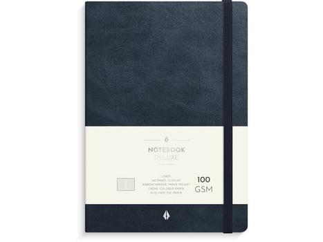 BURDE Notatbok BURDE Deluxe A5 blå (92751600)