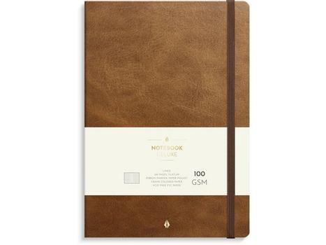 BURDE Notatbok BURDE Deluxe B5 cognac (92751500)