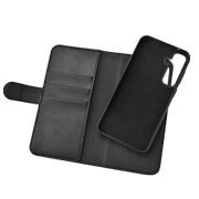 ESSENTIALS Samsung Galaxy S23 FE PU wallet, detachable, black