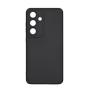 Essentials Samsung Galaxy S24 silicone back cover, black