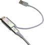 OCHNO O-HDMI-TO-USBC-2 | Adapter w. USB-A | HDMI - USB-C | Max 3840x2160 60Hz | Silver | 4,4cm (O-HDMI-TO-USBC-2)