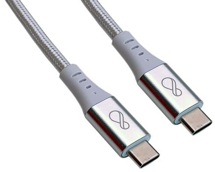 OCHNO USB-C to USB-C Cable Gen2, Straight White 0.7m (O-USBG2-70-1)