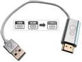 OCHNO O-HDMI-TO-USBC-2 | Adapter w. USB-A | HDMI - USB-C | Max 3840x2160 60Hz | Silver | 4,4cm (O-HDMI-TO-USBC-2)