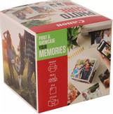 Canon Photo Cube Creative Pack - 2-pack - svart, farge (cyan, magenta, gul) - original - blank - blekkpatron/ papirsett (3713C014)