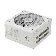ASUS TUF GAMING 1000G - White - ATX 3.0 Strømforsyning - 1000 Watt - 135 mm - ATX 3.0 - 80 Plus Gold certified