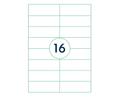 CAPTURE A4 label 105x37 mm. 16 labels
