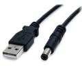 STARTECH USB to 5.5mm Power Cable - Type M Barrel - 2m