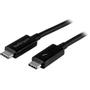 STARTECH "1m Thunderbolt 3 (20Gbps) USB-C Cable - Thunderbolt, USB, DP "