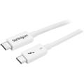 STARTECH "0,5m Thunderbolt 3 Cable 40Gbps/White - Thunderbolt USB-C DP"